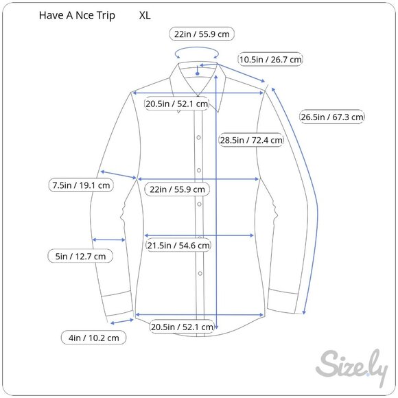 Have a Nice Trip Psychedelic Hoodie Sweatshirt  - XL - Easywear Gray - Picture 3 of 7